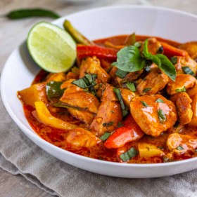 Red Thai Curry Chicken